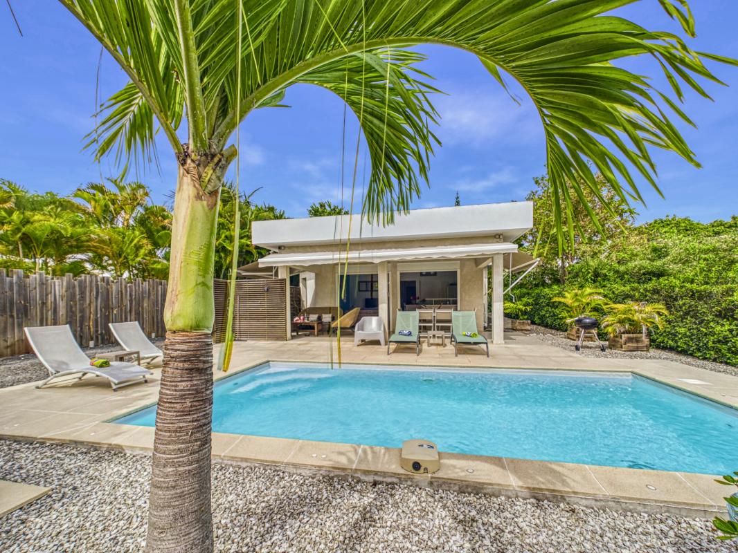 3.Location villa piscine proche plage Saint François Guadeloupe